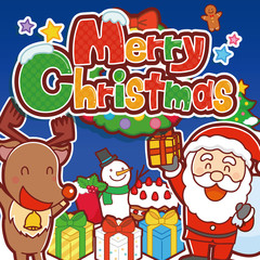 イラスト素材: クリスマス　バナー　イラスト