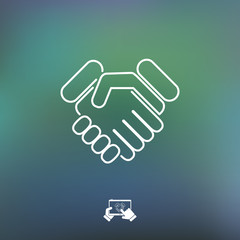 Handshake icon