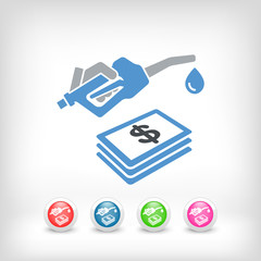 Fuel expense icon