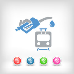 Train fuel icon