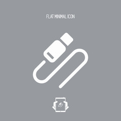 USB - Flat minimal icon