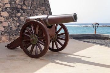 Blick aufs Meer vom Castillo de San