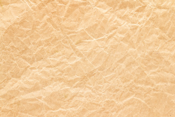 Brown wrinkle recycle paper background