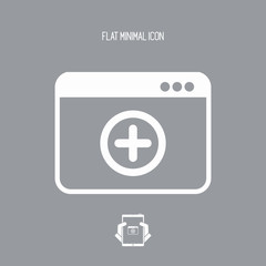 Add new panel - Web icon