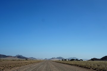 Fototapeta na wymiar Road ,Namibia