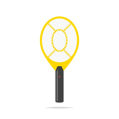 Electric mosquito racket vector isolated