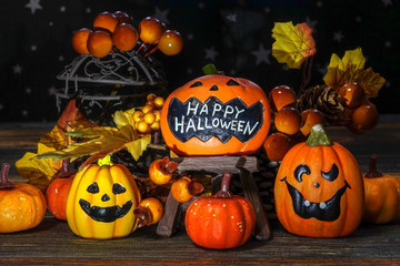 ハロウィンの飾り