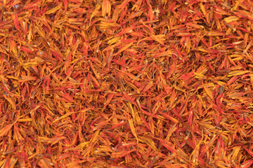 Dried safflower background