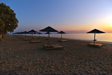 Fototapeta premium Sunrise on the island of Kos