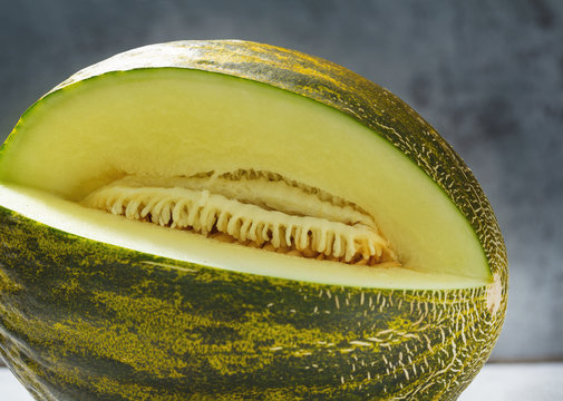Futoro Melone aufgeschnitten, Piel de Sapo