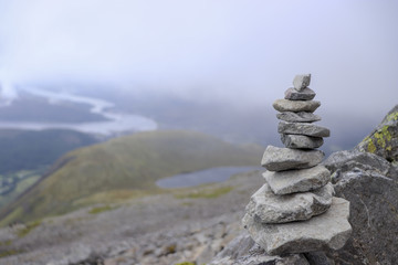 Ben Nevis Scotland rocks