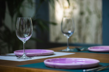 Autumnal table setting