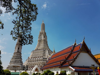 Naklejka premium Temple Wat Arun - Bangkok Thailande