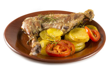 Pierna de cabrito