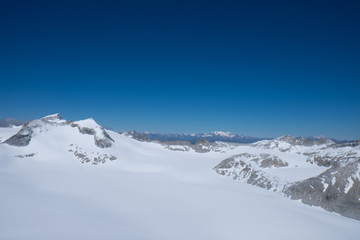 Fototapeta na wymiar Panorama in alta montagna