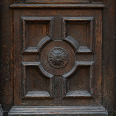 Ancient wooden ornament