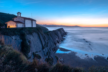 Ermita de San Telmo, Zumaia, País Vasco, España