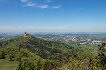 Fototapeta na wymiar Hohenzollern Castle, Germany 