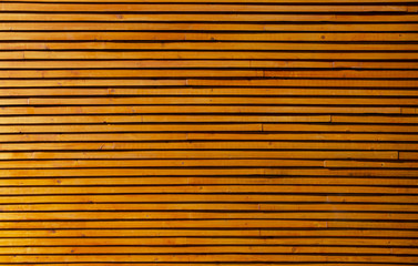 panel made of wooden slats