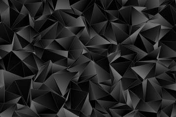 Obraz premium Triangular 3d, modern background