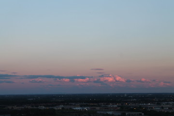 Vue depuis mon balcon.
