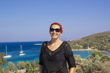 Beautifull Woman in Datça,Turkey 