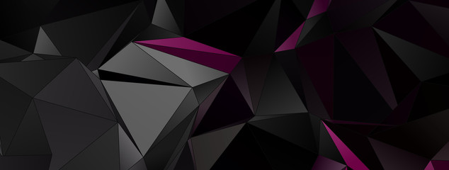 Obraz premium Triangular 3d, modern background