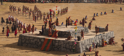 Inti Raymi pano - obrazy, fototapety, plakaty