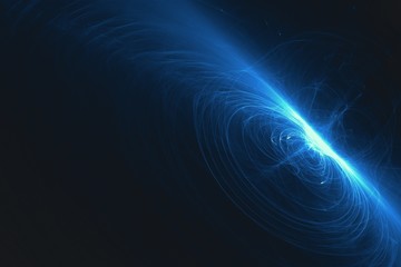 fractal light design background