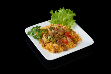 Mi Xao stir-fried noodles