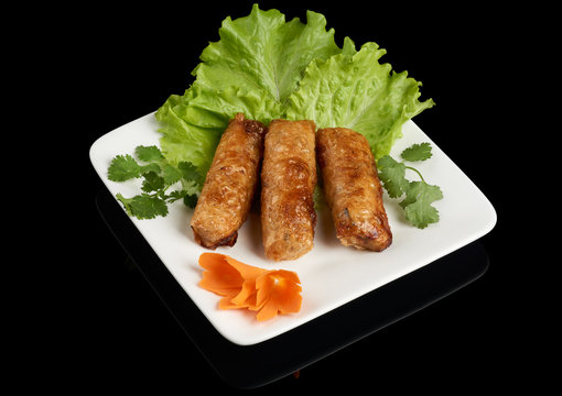 Vietnamese Nem crispy rolls