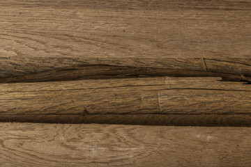 Veneer made from old oak, texture of wood