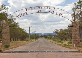 Fort Wingate Sign