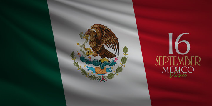 Mexican national holiday, Viva Mexico is celebrated on September 16.