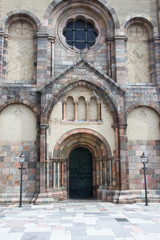 Fototapeta na wymiar cathedral in Ribe, Denmark