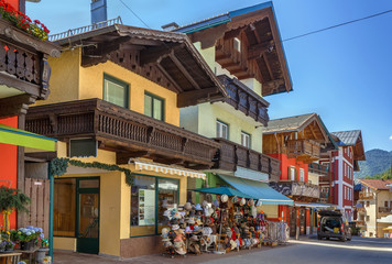 Street in St. Wolfgang, Austria