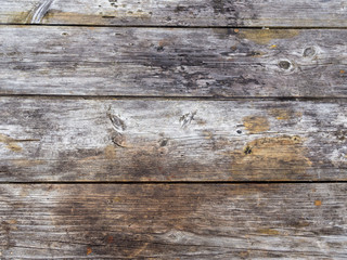 Natural texture of old unpainted boards. Old unpainted boards.