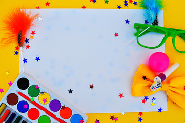 colorful birthday or carnival background