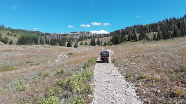 ATV in the Rocky Mountains