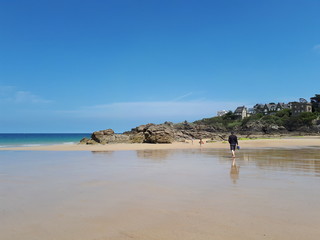 Plage de Saint lunaire