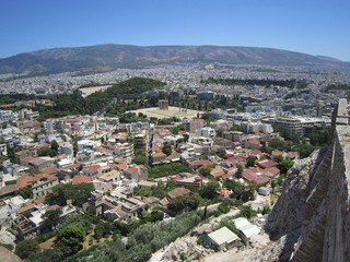 Fototapeta na wymiar panorama athens