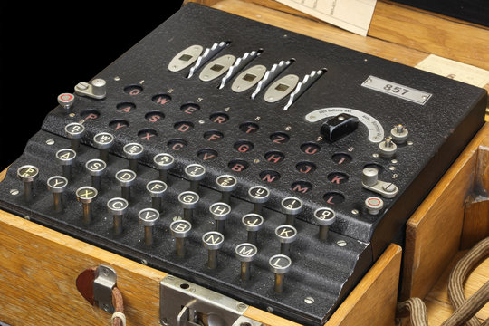 Enigma message encryption machine