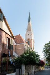 Immanuel Church at American-German colony in Tel Aviv