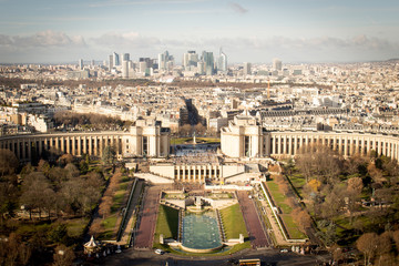 Naklejka premium Trocadero Gardens