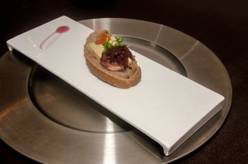 French foie gras entrance