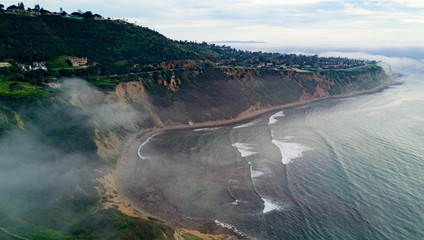 Malaga Cove Sunset Southern California Cove Palos Verdes