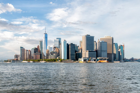 New York City - Financial District Skyscrapers
