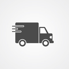 Truck vector icon