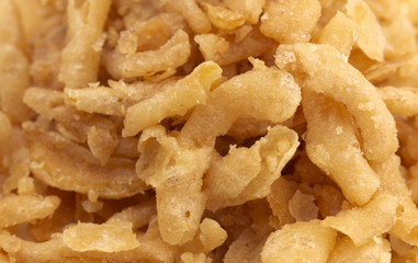 A Background of Crispy Fried Onions