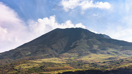 Slope of the volcano Stromboli